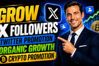 do x followers twitter promotion organic growth x marketing crypto promotion