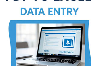 ido fast and accurate data entry, excel and pdf to excel