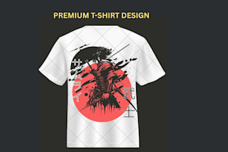 design custom t shirt vector and mockup