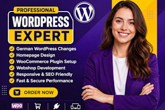 do german wordpress changes, fix homepage design, woocommerce plugin and webshop
