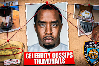 design celebrity gossip thumbnails