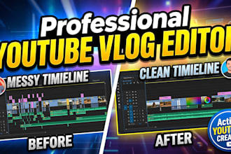 edits your vlogs for youtube