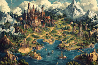 do fantasy map design