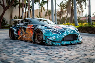 design professional car wrap, van wrap