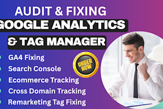 audit and fix google analytics 4 ga4 tracking tag manager tracking gtm error