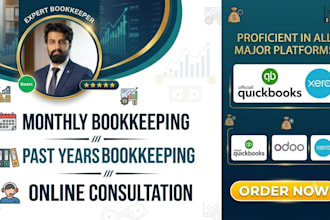do bookkeeping, accounting , quickbooks cleanup