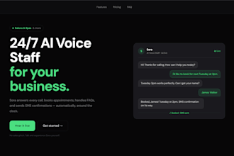 build ai voice agent, ai saas website, ai chatbot, ai mobile app development