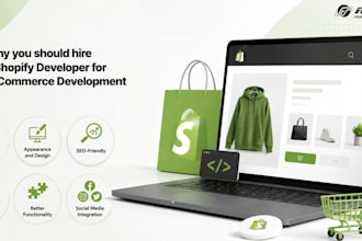 design shopify drop shipping store design
