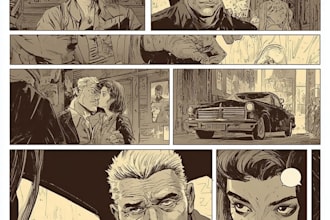 create comic book pages in any art style