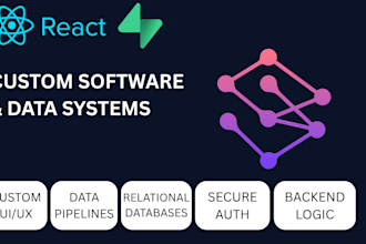 develop react web applications with supabase database