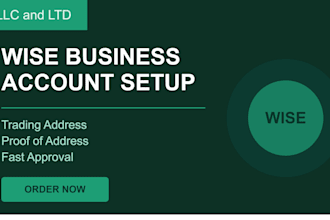 create wise business account with proof of address