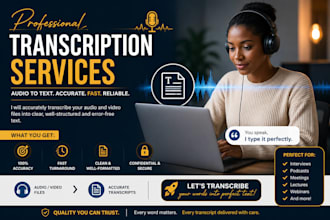 transcribe audio video interviews podcast transcripts
