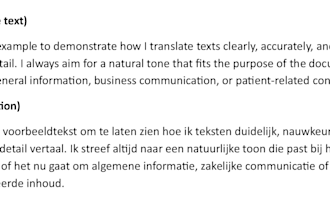proofread and correct your dutch text professionally