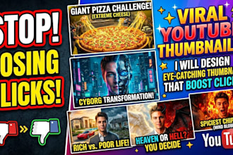 design eye catching youtube thumbnails