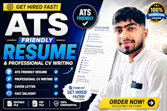 design ats friendly resume and CV