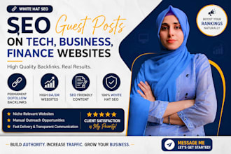 publish SEO guest posts on tech, business, finance websites