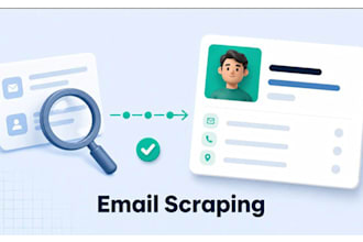 do email scraping, prospect list building and b2b data extraction