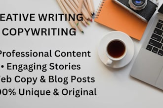 professional creative writer and copywriter
