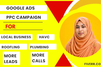 do google ads ppc campaign for local services, havc, roofling plumbing in USA UK