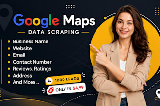 scrape google maps data lead generation