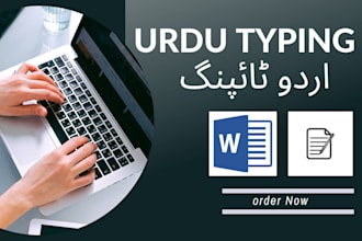 do urdu typing urdu to ms word typing and PDF to word conversation