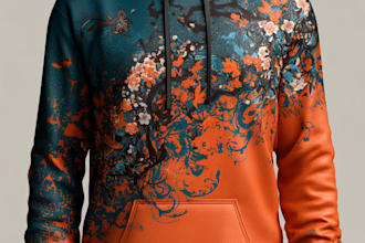 redesign and elevate your hoodie design streetwear