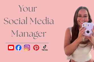 manage your social media for a month