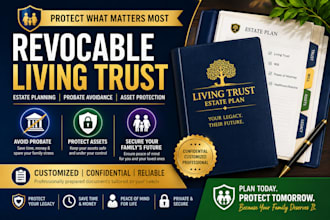 prepare your revocable living trust for estate planning and probate avoidance