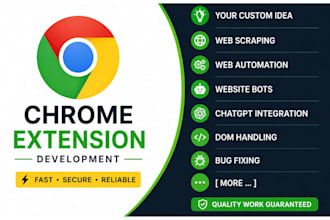 develop chrome extension automation