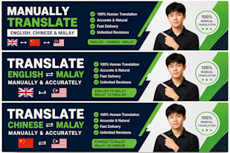 proofread and edit english, chinese and malay documents