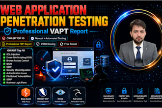 do website penetration testing and deliver a professional vapt report