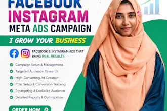 setup and manage facebook instagram meta ads campaign