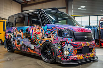 professional vehicle wrap design, car wrap