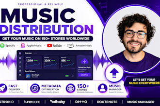 fix your music distribution issues on distrokid, tunecore, ditto and cd baby