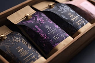 design print ready product packaging