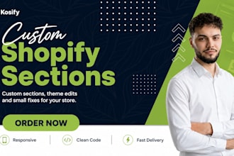 build a conversion focused shopify section