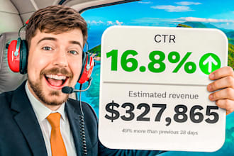 design highly strategic youtube thumbnail in 6 hrs only