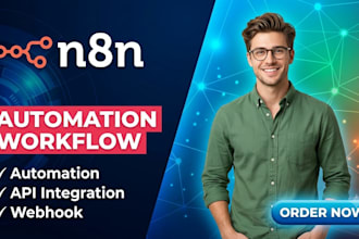build n8n automations and ai automations