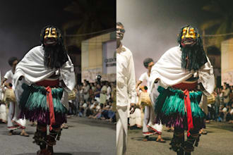 do photo editing and color correction in lightroom