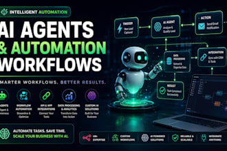 develop ai agents, automation and intelligent ai systems