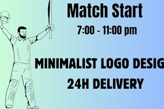 do professional minimalist brand design in 24h delivery