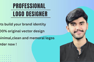 create professional wordmark logo design for your business