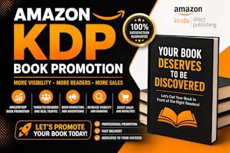 do amazon KDP book promotion to get more traffic