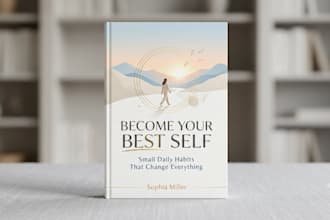 design modern book cover, ebook cover and kindle cover