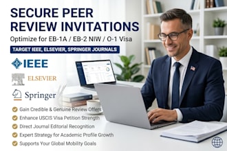 help you become an ieee reviewer on eb1a o1 visa