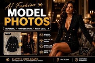 create ai fashion model photos for your clothing brand