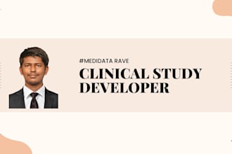 provide medidata rave study build and clinical programming support