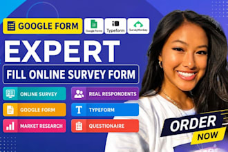 do google form, online surveys,docs,quiz, questionaire and get survey responent