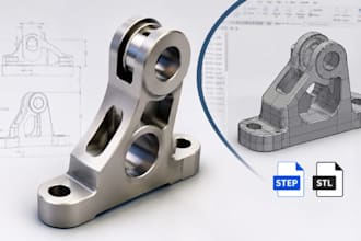 robotics mechanical design, solidworks cad, assembly, engineering drawing