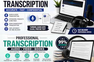 transcribe audio, video, and books into accurate text